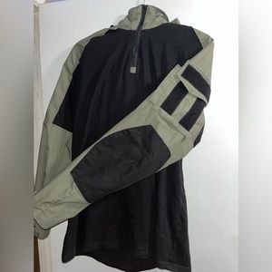 S-Archon Military Green Sleeve sweater Size- M/L